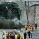 Illustration for article titled Train-Sized Drill Eats Through Earth and Concrete